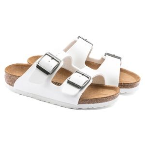 White Kids Arizona Birkenstock